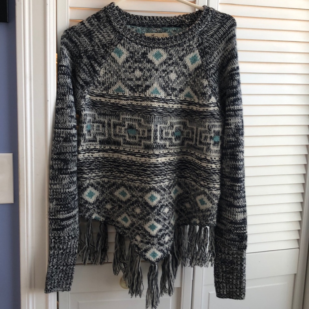 Blue sweater